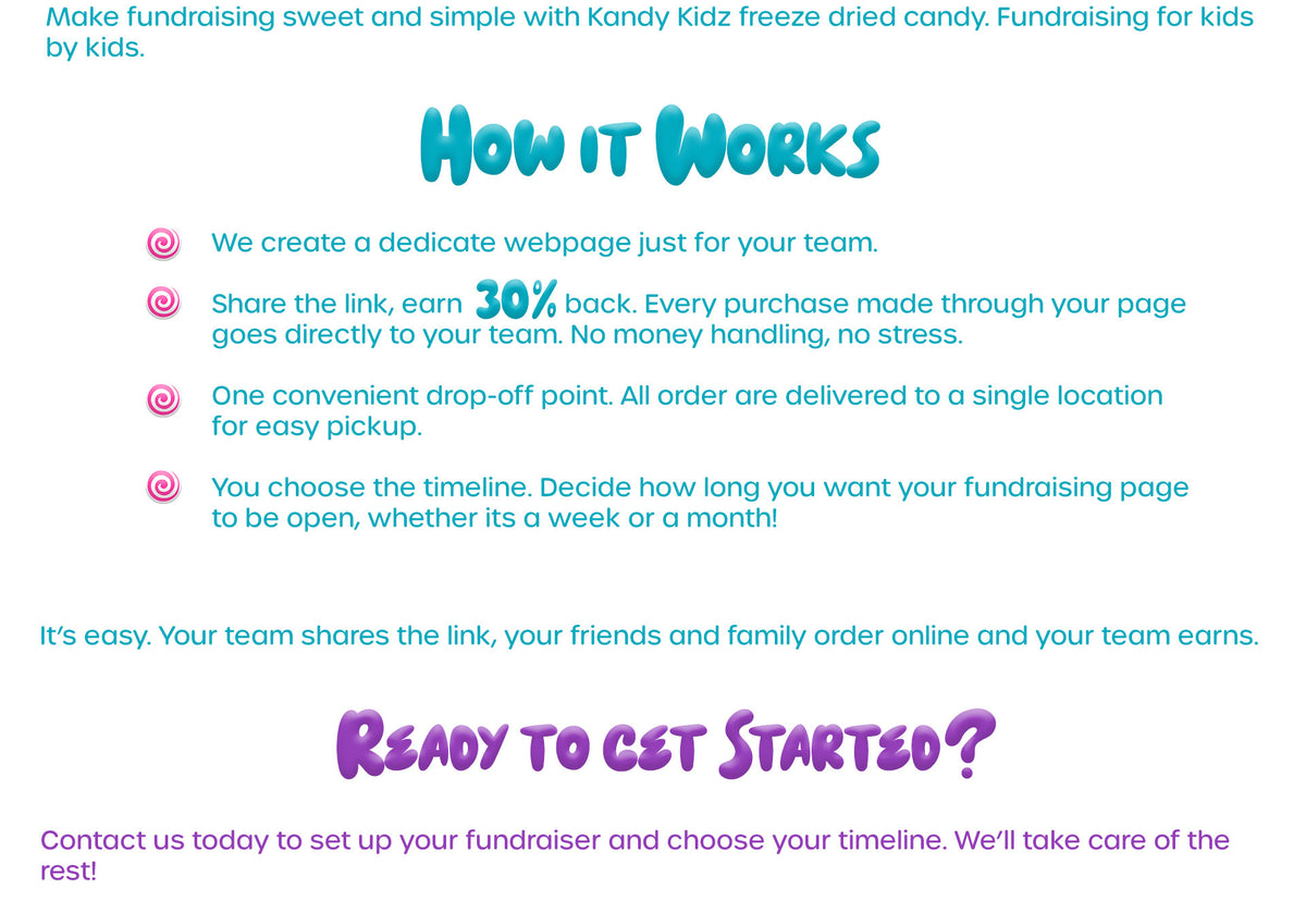Kandy Kidz Fundraising